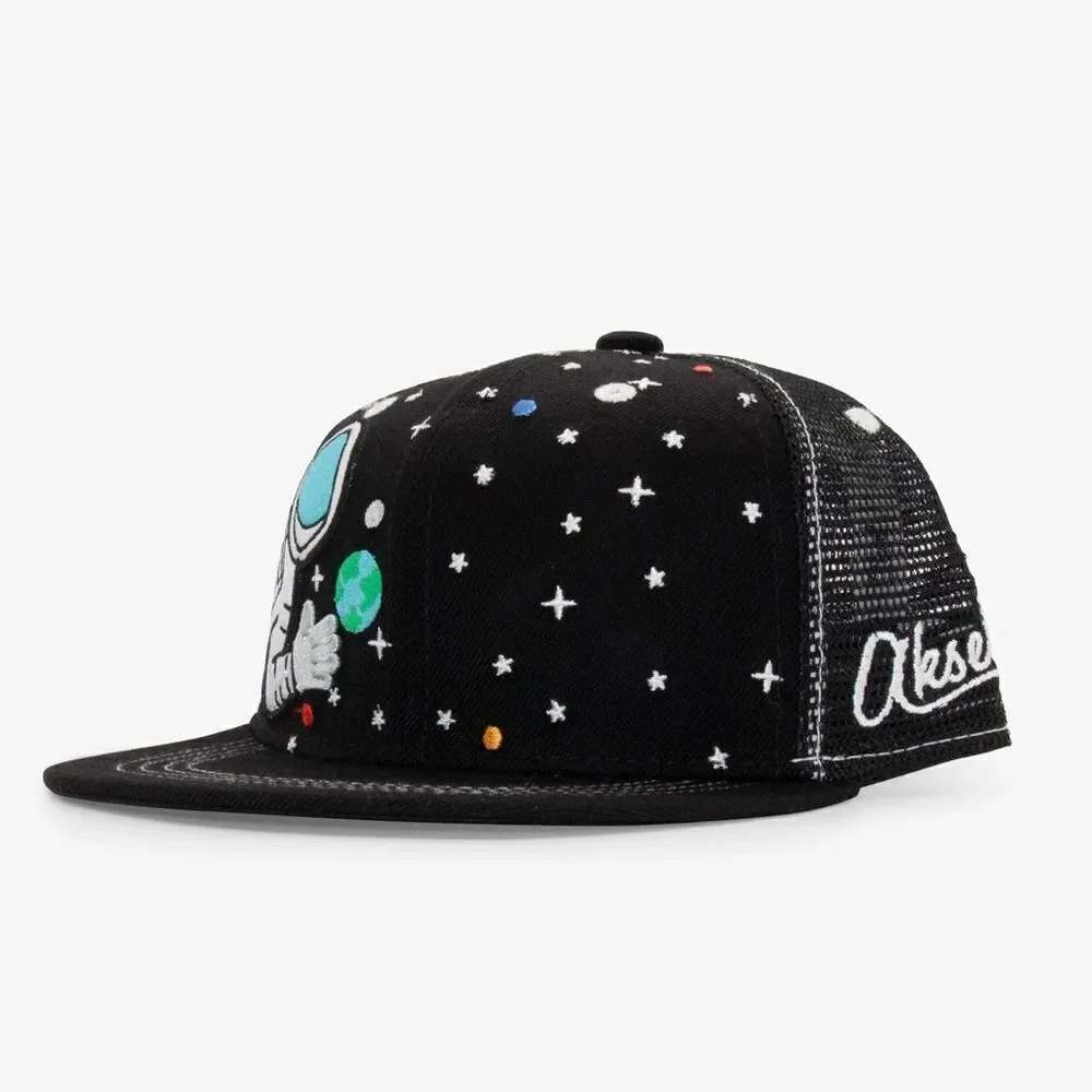 Aksels KIDS ASTRONAUT TRUCKER HAT NWOT